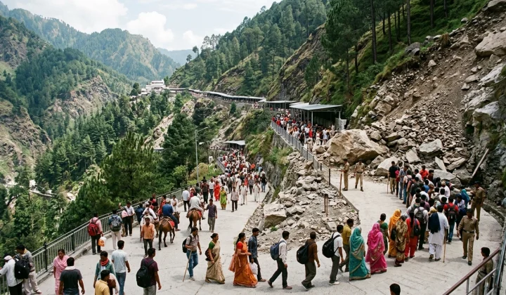 वैष्णोदेवी यात्रा मार्ग बदल